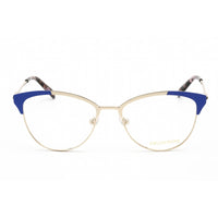 Emilio Pucci Women's Eyeglasses - Clear Lens Full Rim Gold/Blue Frame | EP5087 032 ,