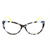 Emilio Pucci Women's Eyeglasses - Colored Havana/Silver Plastic Frame | EP5101 055 ,