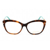 Emilio Pucci Women's Eyeglasses - Dark Havana/Turquoise Butterfly Frame | EP5163 052 ,