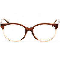 Emilio Pucci Women's Eyeglasses - Havana and Orange Oval Plastic Frame | EP5184 056 ,