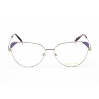 Emilio Pucci Women's Eyeglasses - Shiny Palladium and Lilac Metal Frame | EP5112 020 ,