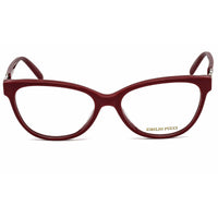 Emilio Pucci Women's Eyeglasses - Shiny Red Cat Eye Frame Demo Lens | EP5151 066 ,