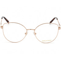 Emilio Pucci Women's Eyeglasses - Shiny Rose Gold/Havana Metal Frame | EP5144 028 ,