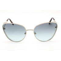 Emilio Pucci Women's Sunglasses - Gold/Grey/Havana Cat Eye Metal Frame | EP0186 32B ,
