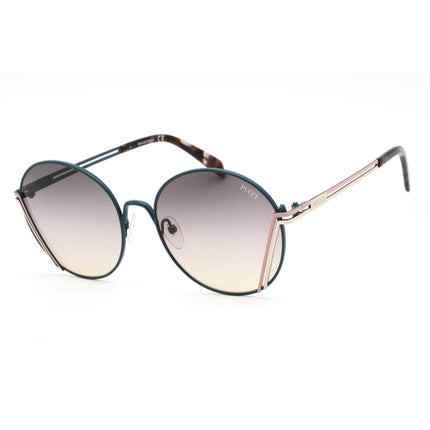 Emilio Pucci Women's Sunglasses - Gradient Lens Round Shape Metal Frame | EP0180 98B ,