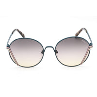 Emilio Pucci Women's Sunglasses - Gradient Lens Round Shape Metal Frame | EP0180 98B ,