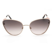 Emilio Pucci Women's Sunglasses - Shiny Rose Gold/Pink/Havana Metal Frame | EP0186 28B ,