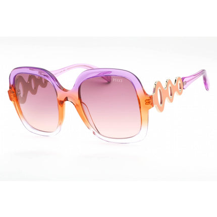 Emilio Pucci Women's Sunglasses - Violet/Other Oversized Plastic Frame | EP0173 83Z ,