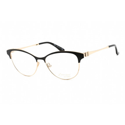 Emozioni Women's Eyeglasses - Black Gold Metal Cat Eye Shape Frame | EM 4411 02M2 00 ,