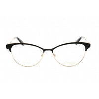 Emozioni Women's Eyeglasses - Black Gold Metal Cat Eye Shape Frame | EM 4411 02M2 00 ,