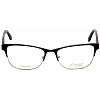 Emozioni Women's Eyeglasses - Black Havana Stainless Steel Half Rim | 4371 0WR7 00 ,