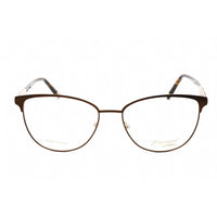 Emozioni Women's Eyeglasses - Brown Gold Metal Cat Eye Shape Frame | EM 4399 FG4 00 ,