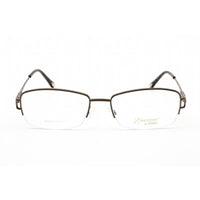 Emozioni Women's Eyeglasses - Brown Havana Metal Rectangular Frame | EM 4403 0WR9 00 ,