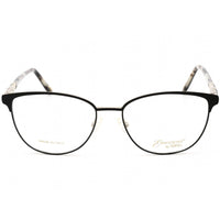 Emozioni Women's Eyeglasses - Full Rim Black and Gold Cat Eye Frame | EM 4399 0I46 00 ,