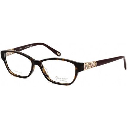 Emozioni Women's Eyeglasses - Full Rim Dark Havana Plastic Frame | EM 4053 0086 00 ,