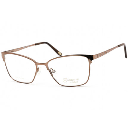 Emozioni Women's Eyeglasses - Full Rim Light Brown Cat Eye Frame | EM 4395 0TUI 00 ,