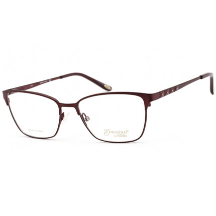 Emozioni Women's Eyeglasses - Full Rim Plum Cat Eye Shaped Frame | EM 4395 00T7 00 ,