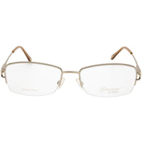 Emozioni Women's Eyeglasses - Half Rim Gold Rectangular Shaped Frame | EM 4403 0J5G 00 ,
