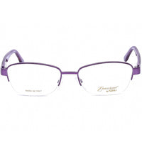 Emozioni Women's Eyeglasses - Half Rim Violet and Havana Metal Frame | 4373 0HKZ 00 ,