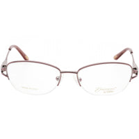 Emozioni Women's Eyeglasses - Light Pink Oval Shaped Metal Frame | EM 4856 0S8R 00 ,