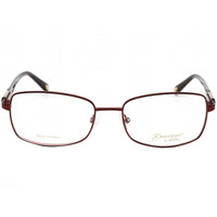 Emozioni Women's Eyeglasses - Opal Burgundy/Havana Rectangular Frame | 4380 0LHF 00 ,