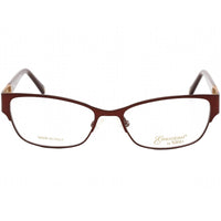 Emozioni Women's Eyeglasses - Opaline Burgundy Cat Eye Metal Frame | EM 4387 0LHF 00 ,
