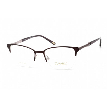 Emozioni Women's Eyeglasses - Plum Lilac Metal Rectangular Frame | EM 4396 0OQ5 00 ,