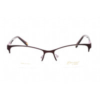 Emozioni Women's Eyeglasses - Plum Lilc Stainless Steel Cat Eye Frame | 4379 0OQ5 00 ,
