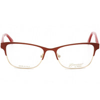 Emozioni Women's Eyeglasses - Red/Burgundy Rectangular Shaped Frame | 4371 0788 00 ,
