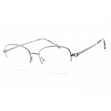 Emozioni Women's Eyeglasses - Ruthenium Metal Square Shape Frame | EM 4409 06LB 00 ,