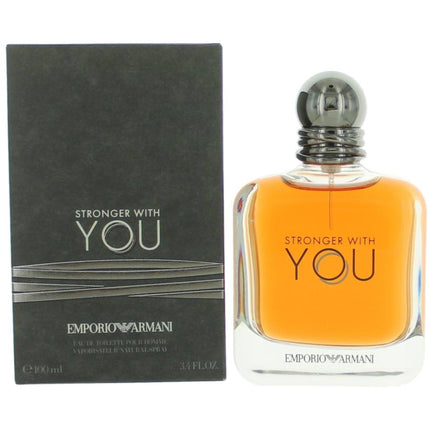 Emporio Armani Men's Eau De Toilette Spray - Stronger with You Soothing Fragrance ,