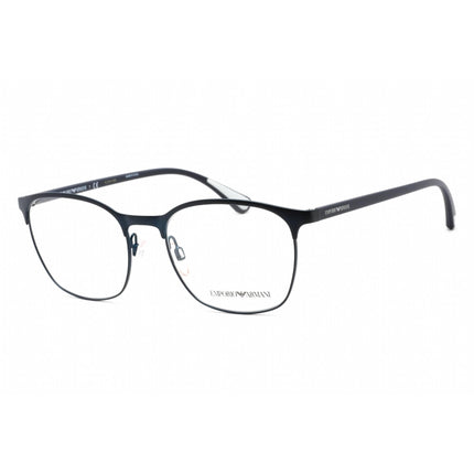 Emporio Armani Men's Eyeglasses - Clear Lens Blue Metal Square Frame | 0EA1114 3018 ,
