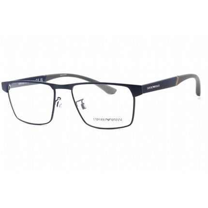 Emporio Armani Men's Eyeglasses - Full Rim Matte Blue Metal Frame | 0EA1124 3250 ,