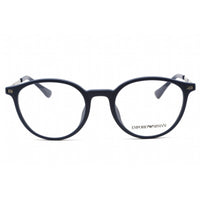Emporio Armani Men's Eyeglasses - Full Rim Matte Blue Round Frame | 0EA3188U 5088 ,