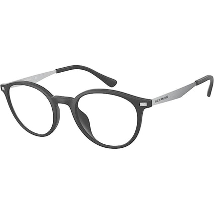 Emporio Armani Men's Eyeglasses - Matte Grey Round Full-Rim Frame | 0EA3188U 5437 ,