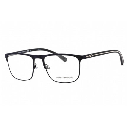 Emporio Armani Men's Eyeglasses - Rubber Blue Frame Clear Demo Lens | 0EA1079 3092 ,