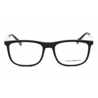 Emporio Armani Men's Eyeglasses - Rubber Blue Frame Clear Demo Lens | 0EA3170 5474 ,
