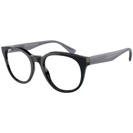 Emporio Armani Men's Eyeglasses - Shiny Black Phantos Frame Demo Lens | 3207 5017 ,