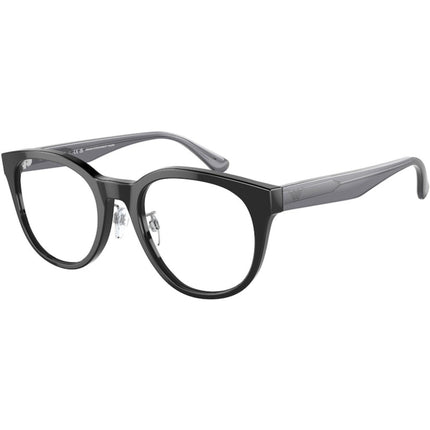 Emporio Armani Men's Eyeglasses - Shiny Black Plastic Phantos Frame | 3207F 5017 ,