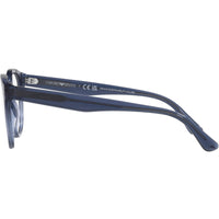 Emporio Armani Men's Eyeglasses - Shiny Transparent Blue Phantos Frame | 3207 5072 ,