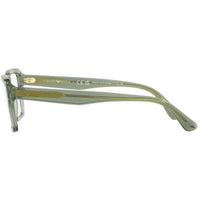 Emporio Armani Men's Eyeglasses - Shiny Transparent Green Plastic Square | 3206 5362 ,