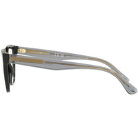 Emporio Armani Unisex Eyeglasses - Black Acetate Metal Square Frame | 3208F 5017 ,