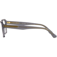 Emporio Armani Unisex Eyeglasses - Gray Plastic Square Frame Demo Lens | 3206 5075 ,