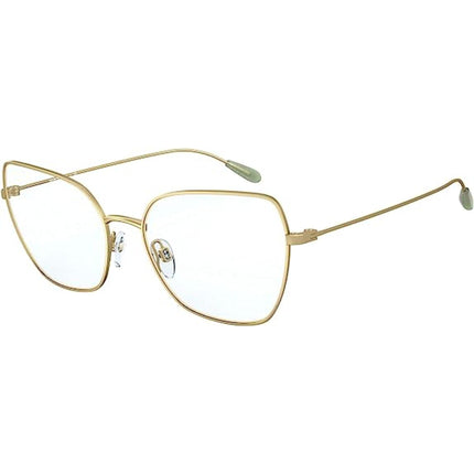 Emporio Armani Women's Eyeglasses - Matte Pale Gold Butterfly Frame | 0EA1111 3002 ,