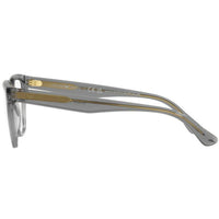 Emporio Armani Women's Eyeglasses - Shiny Transparent Grey Square Frame | 3208F 5029 ,