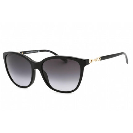 Emporio Armani Women's Sunglasses - Black Frame Gradient Grey Lens | 0EA4173 50018G ,