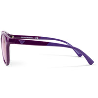 Emporio Armani Women's Sunglasses - Violet Round Frame Purple Lens | 4185 51154V ,