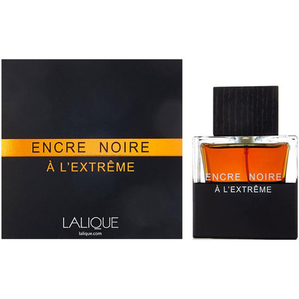 Encre Noire A L'Extreme by Lalique, 3.3 oz Eau De Parfum Spray for Men ,