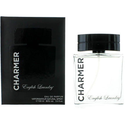 English Laundry Men's Eau De Parfum Spray - Charmer Refreshing Fragrance, 3.4 oz ,
