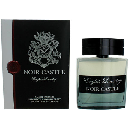 English Laundry Men's Eay De Parfum Spray - Noir Castle Dark and Mysterious, 3.4oz ,